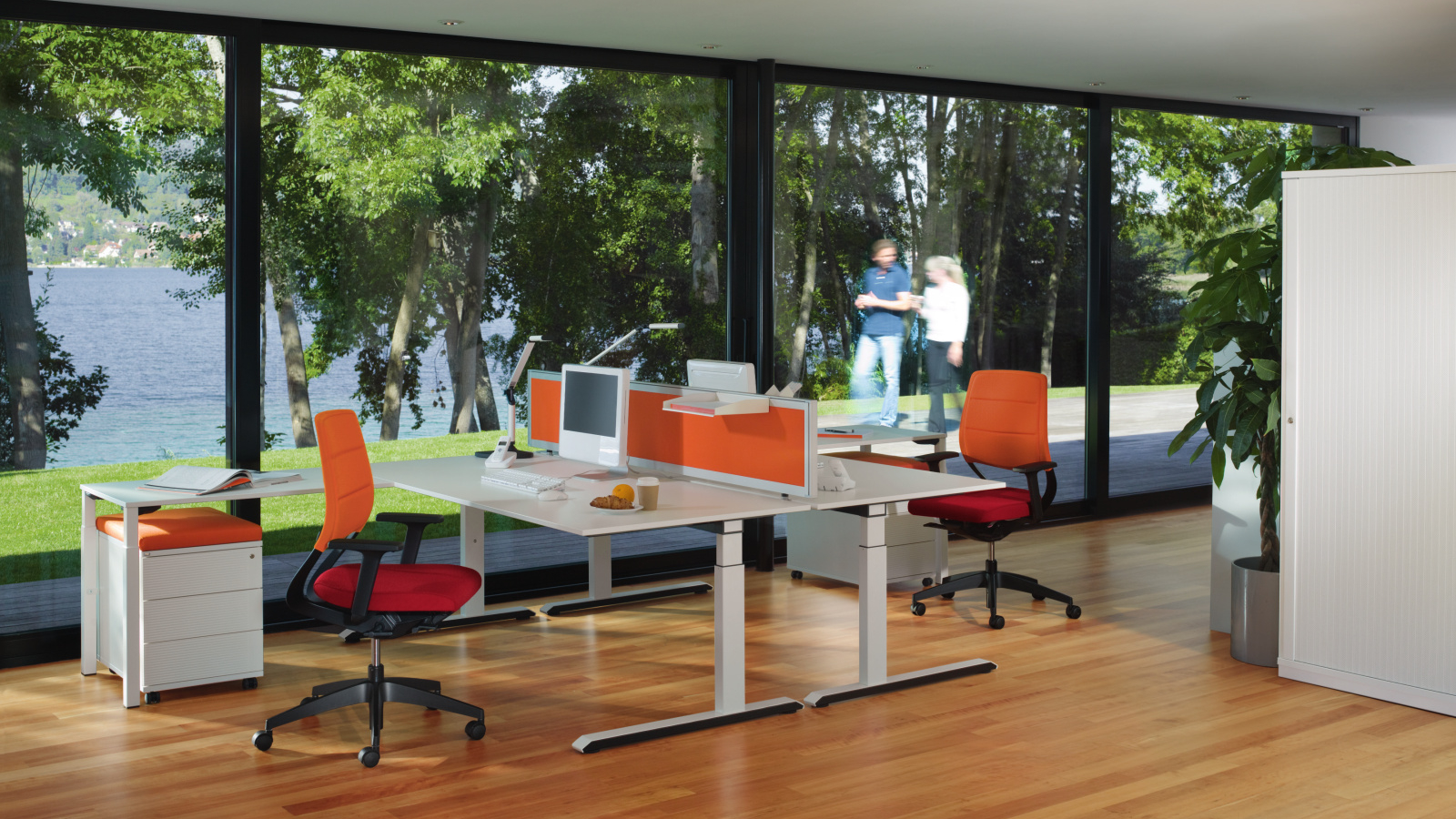 Sit stand desk